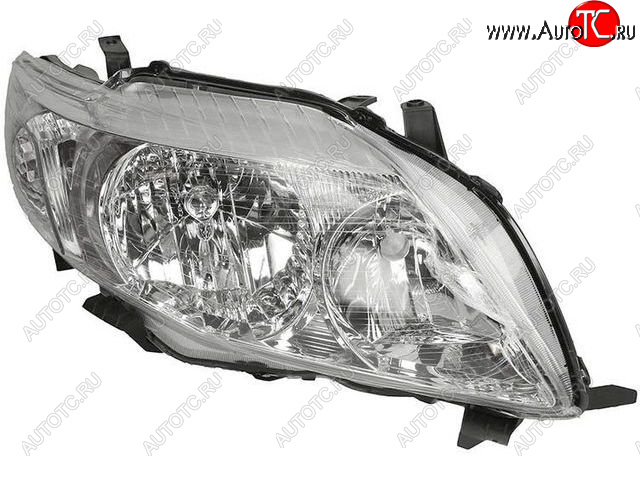 3 699 р. Правая фара (под корректор) BODYPARTS Toyota Corolla E150 седан дорестайлинг (2006-2010)  с доставкой в г. Пермь