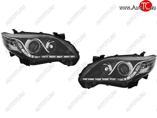 33 899 р. COROLLA ФАРА Л+П (КОМПЛЕКТ) (СЕДАН) ТЮНИНГ ЛИНЗОВАН (DEVIL EYES) С СВЕТЯЩ ОБОДК +- ПКОРРЕКТОР ВНУТРИ ЧЕРН EAGLE EYES tycrl10-001b-n  с доставкой в г. Пермь