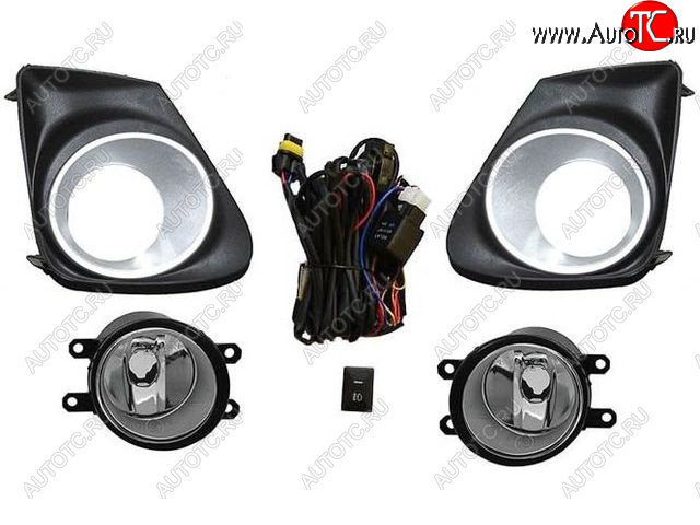 4 949 р. COROLLA ФАРА ПРОТИВОТУМ Л+П (КОМПЛЕКТ) С РЕШЕТК БАМПЕРА ХРОМ , (СЕДАН) BODYPARTS tycrl10-074-n  с доставкой в г. Пермь
