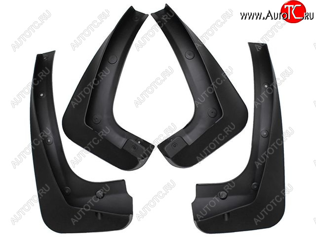 5 849 р. X3 БРЫЗГОВИК ПЕРЕДН КРЫЛА Л+П (КОМПЛЕКТ) + ЗАДН (4 шт) BODYPARTS bm0x307-310-n  с доставкой в г. Пермь