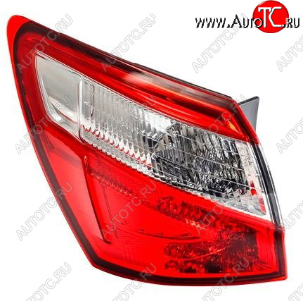 6 699 р. Левый фонарь (диодный) DEPO Nissan Qashqai 1 J10 рестайлинг (2010-2013)  с доставкой в г. Пермь
