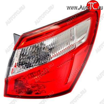 6 699 р. Правый фонарь (диодный) DEPO  Nissan Qashqai  1 (2010-2013) J10 рестайлинг  с доставкой в г. Пермь