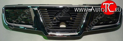 5 299 р. QASHQAI (СМ ФОТО) РЕШЕТКА РАДИАТОРА ТЮНИНГ С ХРОМ МОЛДИНГ (Китай) BODYPARTS nnqas07-103  с доставкой в г. Пермь