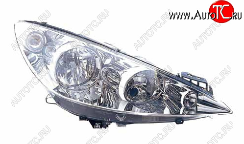 13 699 р. Правая фара (c электрокорректором) DEPO Peugeot 308 T7 хэтчбек 5 дв. дорестайлинг (2007-2011)  с доставкой в г. Пермь