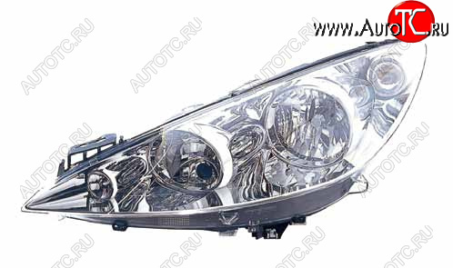 13 699 р. Левая фара (c электрокорректором) DEPO  Peugeot 308  T7 (2007-2011) хэтчбек 5 дв. дорестайлинг  с доставкой в г. Пермь