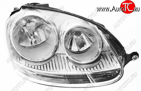 9 249 р. Правая фара (c электрокорректором) DEPO  Volkswagen Jetta  A5 (2005-2011) седан  с доставкой в г. Пермь