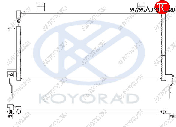 9 399 р. GALANT КОНДЕНСАТОР КОНДИЦ (KOYO) KOYORAD mbgal04-931  с доставкой в г. Пермь