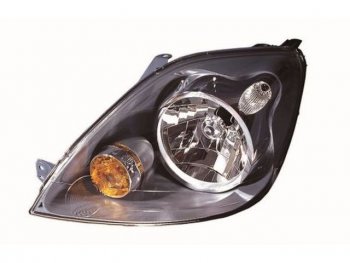 Левая фара (c электрокорректором) DEPO Ford Fiesta  5 (2005-2008) хэтчбэк 5 дв. рестайлинг