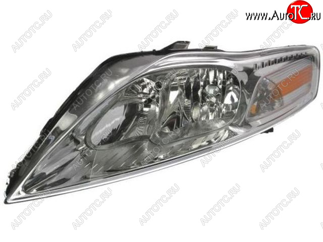 11 499 р. Левая фара (c электрокорректором) DEPO  Ford Mondeo (2007-2010) Mk4,BD дорестайлинг, седан  с доставкой в г. Пермь