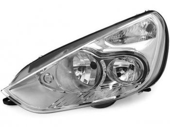 Левая фара (c электрокорректором) DEPO Ford S-Max  1 (2006-2010) дорестайлинг