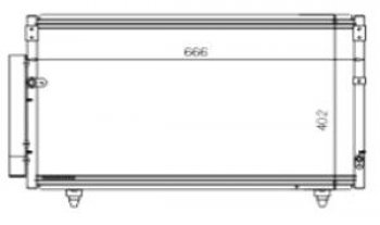 4 399 р. WISH КОНДЕНСАТОР КОНДИЦ BODYPARTS tywis03-930  с доставкой в г. Пермь. Увеличить фотографию 1