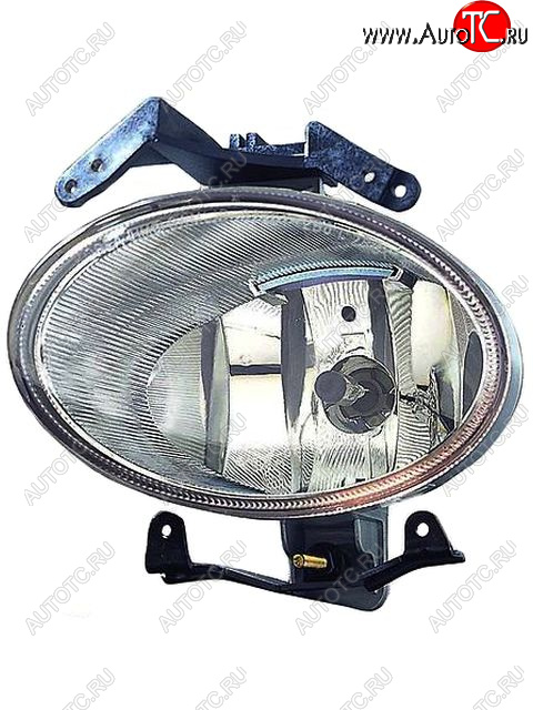 2 299 р. Противотуманная фара левая DEPO  Hyundai Santa Fe  CM (2006-2009) дорестайлинг  с доставкой в г. Пермь