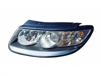 Правая фара (корректор) DEPO Hyundai Santa Fe  CM (2006-2009) дорестайлинг