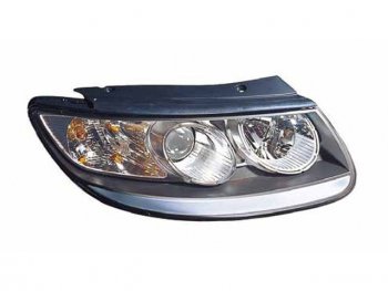 Правая фара (корректор) DEPO Hyundai Santa Fe  CM (2009-2012) рестайлинг