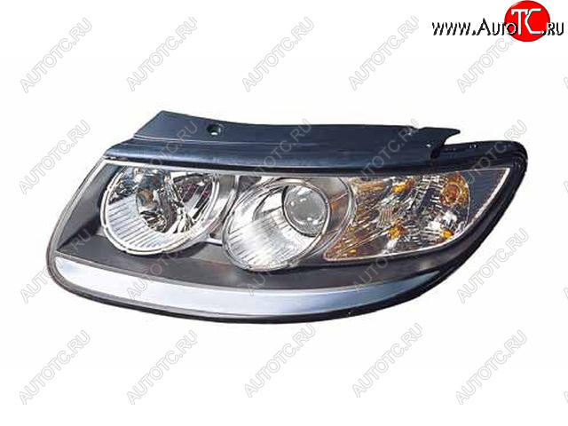 13 799 р. Левая фара (корректор) DEPO  Hyundai Santa Fe  CM (2009-2012) рестайлинг  с доставкой в г. Пермь