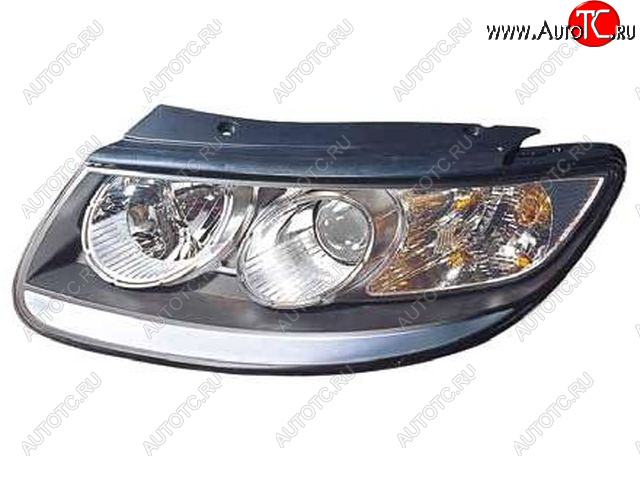 6 749 р. Левая фара (c электрокорректором) BODYPARTS  Hyundai Santa Fe  CM (2006-2009) дорестайлинг  с доставкой в г. Пермь