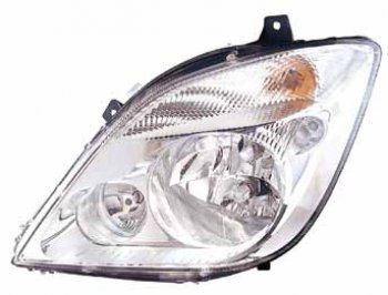 Левая фара (под корректор) DEPO Mercedes-Benz Sprinter  W906 (2006-2013)
