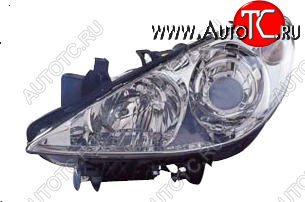 11 399 р. Левая фара (с электрокорректором, линзован) BODYPARTS  Peugeot 307 ( хэтчбэк 5 дв.,  хэтчбэк 3 дв.) (2005-2008) рестайлинг  с доставкой в г. Пермь