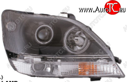 35 299 р. RX300 ФАРА Л+П (КОМПЛЕКТ) ТЮНИНГ ЛИНЗОВАН С 2 СВЕТЯЩ ОБОДК (EAGLE EYES) ВНУТРИ ЧЕРН EAGLE EYES lxrx399-003b-n  с доставкой в г. Пермь