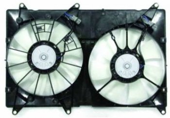 12 599 р. RX300 {TY HARIERHIGHLANDER 00-} МОТОР+ВЕНТИЛЯТОР  РАДИАТ ОХЛАЖДЕН ДВУХВЕНТИЛЯТ С КОРПУС (Тайвань) API lxrx399-920  с доставкой в г. Пермь. Увеличить фотографию 1