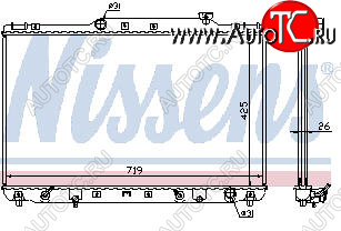 2 189 р. CAMRY (LX ES300) РАДИАТОР ОХЛАЖДЕН AT 2.2 (1 ряд) BODYPARTS tycam92-912  с доставкой в г. Пермь