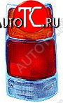 799 р. Левый фонарь DEPO  Isuzu Rodeo (1998-2004)  с доставкой в г. Пермь