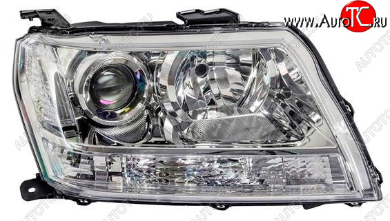 13 549 р. Правая фара (диодная, под корректор) DEPO Suzuki Grand Vitara JT 5 дверей дорестайлинг (2005-2008)  с доставкой в г. Пермь