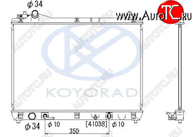 9 299 р. G.VITARA РАДИАТОР ОХЛАЖДЕН 2 AT (KOYO) KOYORAD szgvt06-911  с доставкой в г. Пермь