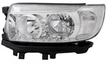 Левая фара (c электрокорректором) DEPO Subaru Forester  SG (2005-2008) рестайлинг