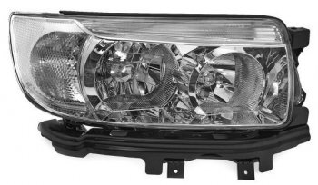 Правая фара (c электрокорректором) DEPO Subaru Forester  SG (2005-2008) рестайлинг