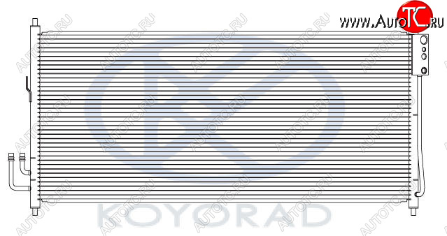 10 899 р. TEANA КОНДЕНСАТОР КОНДИЦ (KOYO) KOYORAD nnten04-930  с доставкой в г. Пермь