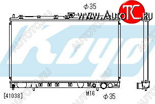 10 499 р. LANCER {COLT 92-} РАДИАТОР ОХЛАЖДЕН MT 1.6 1.8 (KOYO) KOYORAD mblan92-910  с доставкой в г. Пермь