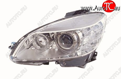 31 549 р. Левая фара (с электрокорректором, ксенон) BodyParts  Mercedes-Benz C-Class  W204 (2007-2011) дорестайлинг седан  с доставкой в г. Пермь