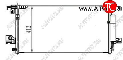 3 179 р. LANCER (OutlanderC-Crosser4007 07-) КОНДЕНСАТОР КОНДИЦ (см.каталог) BODYPARTS mblan07-932  с доставкой в г. Пермь