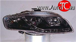 37 649 р. AUDI A4 ФАРА Л+П (КОМПЛЕКТ) ТЮНИНГ (DEVIL EYES) (SONAR) ЛИНЗОВАН С РЕГ.МОТОР ВНУТРИ ЧЕРН SONAR ai0a405-003b-n  с доставкой в г. Пермь
