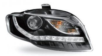 26 999 р. AUDI A4 ФАРА Л+П (КОМПЛЕКТ) ТЮНИНГ (DEVIL EYES) ЛИНЗОВАН (JUNYAN) ВНУТРИ ЧЕРН JUNYAN ai0a405-008b-n  с доставкой в г. Пермь. Увеличить фотографию 1