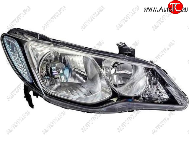 9 349 р. Правая фара (под корректор) DEPO  Honda Civic  FD (2005-2008) седан дорестайлинг  с доставкой в г. Пермь