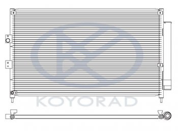 5 449 р. CIVIC КОНДЕНСАТОР КОНДИЦ (СЕДАН) (ХЭТЧБЭК) (KOYO) KOYORAD hdcvc06-934  с доставкой в г. Пермь. Увеличить фотографию 1
