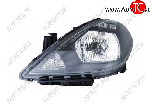 6 599 р. Левая фара (под корректор) DEPO Nissan Tiida 1 хэтчбэк C11 дорестайлинг, Япония (2004-2007)  с доставкой в г. Пермь