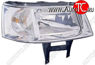 7 899 р. Правая фара (под корректор, одноламповая) DEPO Volkswagen Transporter T5 дорестайлинг (2003-2009)  с доставкой в г. Пермь