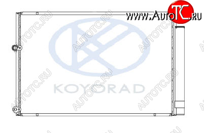 5 999 р. PRIUS КОНДЕНСАТОР КОНДИЦ (KOYO) KOYORAD typri04-930  с доставкой в г. Пермь