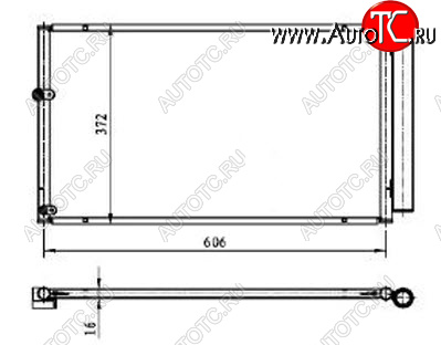 4 549 р. PRIUS КОНДЕНСАТОР КОНДИЦ BODYPARTS typri04-931  с доставкой в г. Пермь