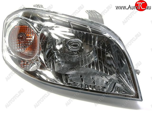 8 349 р. Правая фара (c электрокорректором) DEPO  Chevrolet Aveo  T250 (2006-2011) седан рестайлинг  с доставкой в г. Пермь