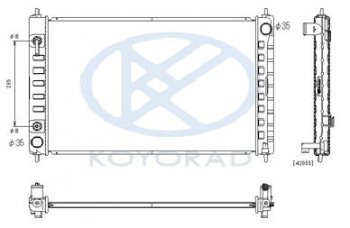 14 849 р. TEANA {13-} РАДИАТОР ОХЛАЖДЕН 2.5 , 3.5 AT (KOYO) KOYORAD nnten08-910  с доставкой в г. Пермь. Увеличить фотографию 1