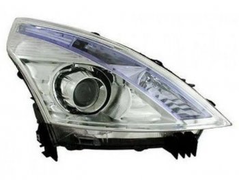 Правая фара (с электрокорректором, биксенон) DEPO Nissan Teana  2 J32 (2011-2014) рестайлинг