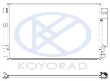 14 949 р. TEANA {13-} КОНДЕНСАТОР КОНДИЦ С ОСУШИТ. (KOYO) KOYORAD nnten08-932  с доставкой в г. Пермь. Увеличить фотографию 1
