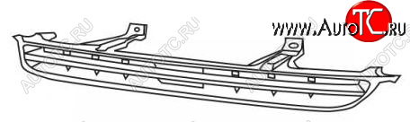 3 289 р. PRELUDE РЕШЕТКА РАДИАТОРА (Тайвань) ЧЕРН BODYPARTS hdpld97-100b  с доставкой в г. Пермь