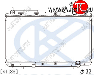 7 449 р. CR-V РАДИАТОР ОХЛАЖДЕН (1 ряд) АЛЮМИН (KOYO) MT KOYORAD hdcrv96-913  с доставкой в г. Пермь