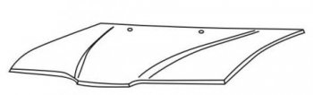 8 749 р. PRELUDE КАПОТ (Тайвань) BODYPARTS hdpld92-330  с доставкой в г. Пермь. Увеличить фотографию 1