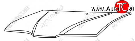 8 749 р. PRELUDE КАПОТ (Тайвань) BODYPARTS hdpld92-330  с доставкой в г. Пермь